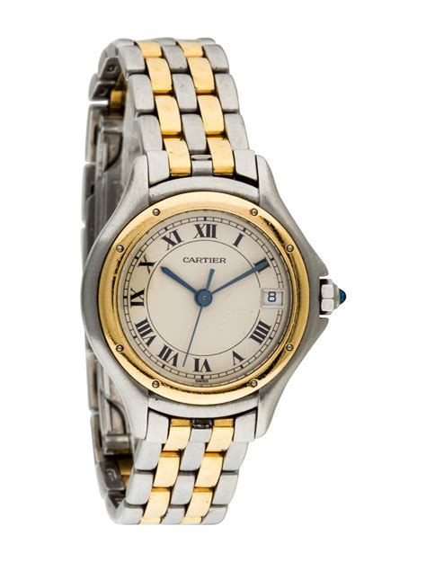 montre cartier cougar|used cartier cougar watches.